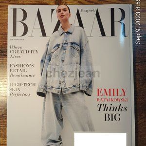 Harper's Bazaar magazine November 2022 Emily Ratajkowski The Home Issue NEW